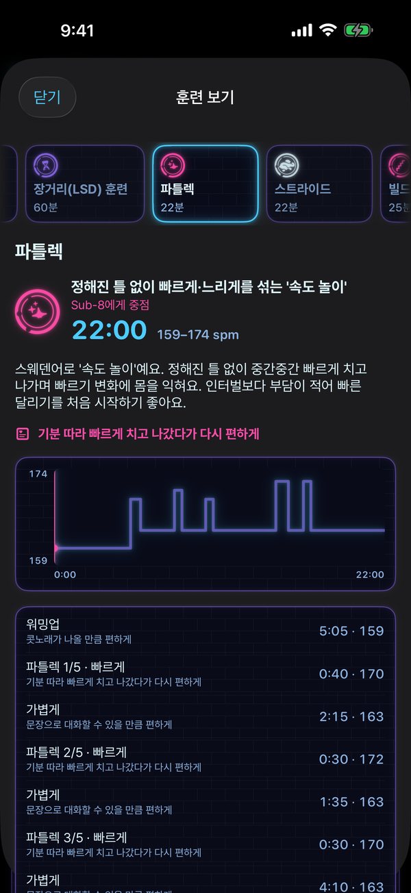 훈련 보기