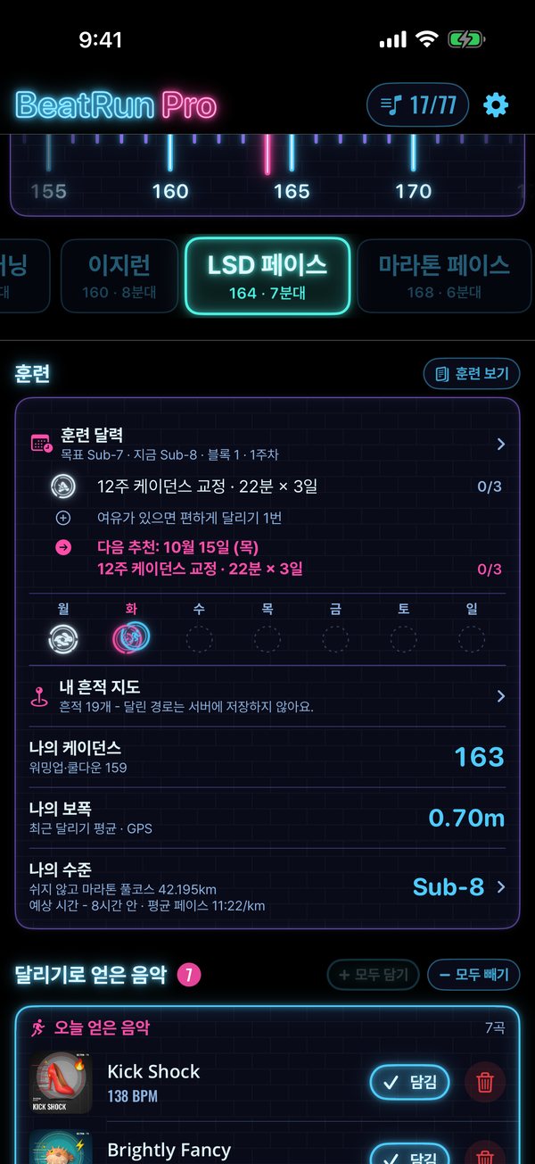 나의 훈련